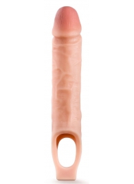 Телесная насадка на пенис 10 Inch Cock Sheath Extender - 25 см. - Blush Novelties - в Тамбове купить с доставкой