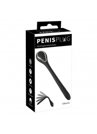 Черный гибкий уретральный стимулятор с вибрацией Vibrating Bendable Dilator - 13,5 см. - Orion - купить с доставкой в Тамбове