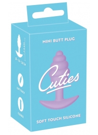 Фиолетовая анальная втулка Mini Butt Plug - 7,5 см. - Orion в Тамбове Фиолетовая анальная втулка Mini Butt Plug - 7,5 см. - Orion