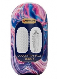 Мастурбатор в форме яйца Coquettish Balls - Baile - в Тамбове купить с доставкой