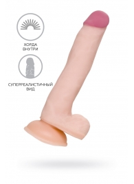 Телесный фаллоимитатор-реалистик Minc - 21 см. - A-toys купить с доставкой в интернет-магазине Orgasmix в Тамбове Телесный фаллоимитатор-реалистик Minc - 21 см. - A-toys