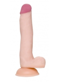 Телесный фаллоимитатор-реалистик Minc - 21 см. - A-toys купить с доставкой в интернет-магазине Orgasmix в Тамбове Телесный фаллоимитатор-реалистик Minc - 21 см. - A-toys