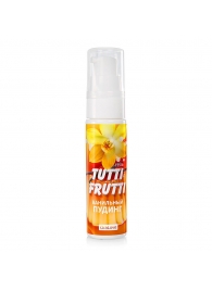 Интимный гель на водной основе Tutti-Frutti  Ванильный пудинг  - 30 гр. - Биоритм - купить с доставкой в Тамбове