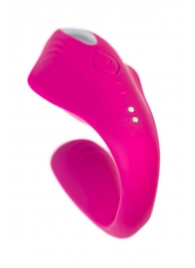 Розовый вибратор для пар Cobrum с пультом ДУ - A-toys купить в Тамбове с доставкой в Orgasmix.ru Розовый вибратор для пар Cobrum с пультом ДУ - A-toys