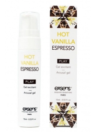 Возбуждающий гель Hot Vanilla Espresso Arousal Gel - 15 мл. - Exsens - купить с доставкой в Тамбове