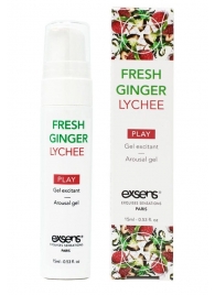 Возбуждающий гель Fresh Ginger Lychee Arousal Gel - 15 мл. - Exsens - купить с доставкой в Тамбове