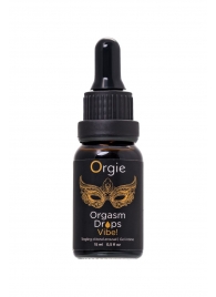 Возбуждающий гель для клитора ORGIE Orgasm Drops Vibe - 15 мл. - ORGIE - купить с доставкой в Тамбове