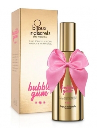Гель с ароматом жвачки Bubblegum 2-in-1 Scented Silicone Massage And Intimate Gel - 100 мл. - Bijoux Indiscrets - купить с доставкой в Тамбове