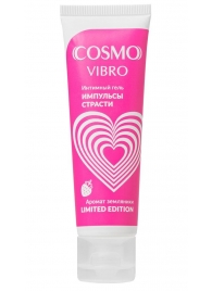 Возбуждающий гель на водно-силиконовой основе Cosmo Vibro с ароматом земляники - 50 гр. - Биоритм - купить с доставкой в Тамбове