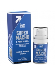 Мужской стимулирующий гель Super Macho - 17 мл. - INTT - купить с доставкой в Тамбове