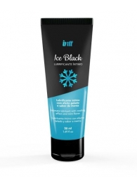 Лубрикант на водной основе Ice Black с ледяным эффектом - 50 мл. - INTT - купить с доставкой в Тамбове
