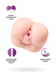 Реалистичный мастурбатор Paula с 2 любовными тоннелями - ToyFa - в Тамбове купить с доставкой