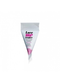 Съедобное согревающее массажное масло Love Me Tender Cotton Candy с ароматом сладкой ваты - 10 мл. - Love to Love - купить с доставкой в Тамбове
