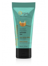 Съедобный интимный гель Orgie Lube Tube Cocktail Pina Colada - 50 мл. - ORGIE - купить с доставкой в Тамбове