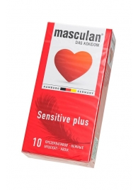 Презервативы Masculan Sensitive plus - 10 шт. - Masculan - купить с доставкой в Тамбове