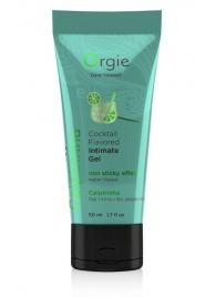 Съедобный интимный гель Orgie Lube Tube Cocktail Caipirinha - 50 мл. - ORGIE - купить с доставкой в Тамбове