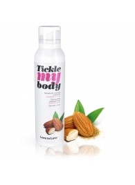 Массажная хрустящая пенка Tickle My Body Sweet Almonds с ароматом миндаля - 150 мл. - Love to Love - купить с доставкой в Тамбове