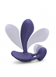 Темно-синий вибромассажер Witty P G Vibrator with Remote Control - Love to Love - в Тамбове купить с доставкой