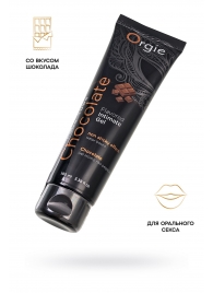 Интимный гель на водной основе Lube Tube Chocolate с шоколадным вкусом - 100 мл. - ORGIE - купить с доставкой в Тамбове
