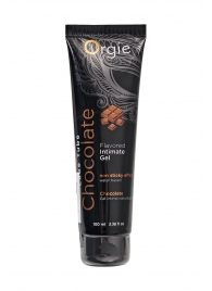 Интимный гель на водной основе Lube Tube Chocolate с шоколадным вкусом - 100 мл. - ORGIE - купить с доставкой в Тамбове
