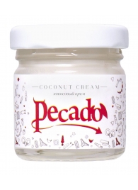 Массажная свеча Сoconut Cream - 35 мл. - Pecado - купить с доставкой в Тамбове