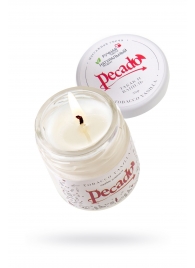 Массажная свеча Tobacco Vanilla - 35 мл. - Pecado - купить с доставкой в Тамбове