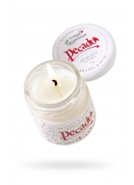 Массажная свеча Brandy   Pear - 35 мл. - Pecado - купить с доставкой в Тамбове