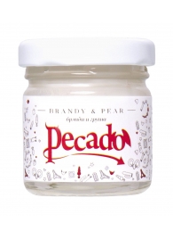 Массажная свеча Brandy   Pear - 35 мл. - Pecado - купить с доставкой в Тамбове