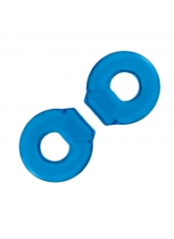 Комплект из двух колец для пениса 2-Pack Ultra-Stretch Stamina Endurance Ring - BlueLine - в Тамбове купить с доставкой
