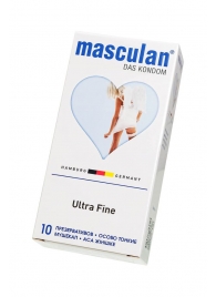 Ультратонкие презервативы Masculan Ultra Fine с обильной смазкой - 10 шт. - Masculan - купить с доставкой в Тамбове