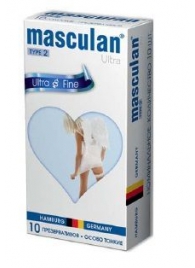 Ультратонкие презервативы Masculan Ultra Fine с обильной смазкой - 10 шт. - Masculan - купить с доставкой в Тамбове