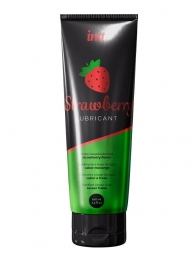 Смазка на водной основе с ароматом клубники Strawberry Lubricant - 100 мл. - INTT - купить с доставкой в Тамбове