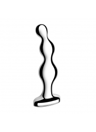 Стальной анальный фаллоимитатор для простаты Stainless Steel Anal Beads - 13 см. - b-Vibe - в Тамбове купить с доставкой