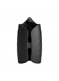 Черный мастурбатор с вибростимуляцией головки Black Glans Trainer - Baile - в Тамбове купить с доставкой