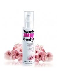 Силиконовый лубрикант 2-в-1 Touch My Body с ароматом вишнёвого цвета - 100 мл. - Love to Love - купить с доставкой в Тамбове