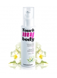 Силиконовый лубрикант 2-в-1 Touch My Body с ароматом моной - 100 мл. - Love to Love - купить с доставкой в Тамбове