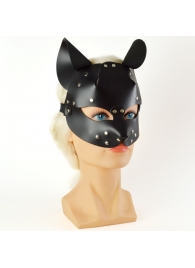 Черная кржаная маска Pussy - Sitabella - купить с доставкой в Тамбове