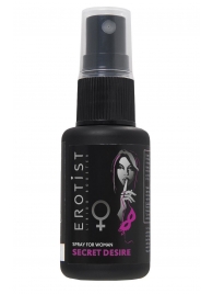 Возбуждающий спрей для женщин Erotist Secret Desire - 30 мл. - Erotist Libido Booster - купить с доставкой в Тамбове