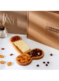 Деревянное блюдо для подачи в форме члена (32,5 х 20 х 1,7 см) - Сима-Ленд - купить с доставкой в Тамбове