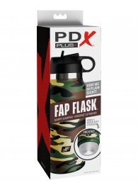 Мастурбатор в камуфляжной колбе Fap Flask - Pipedream - в Тамбове купить с доставкой