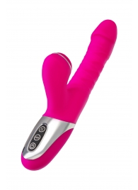 Розовый вибратор с вакуум-волновой стимуляцией клитора To-Frolly - 21,5 см. - JOS купить в Тамбове с доставкой в Orgasmix.ru Розовый вибратор с вакуум-волновой стимуляцией клитора To-Frolly - 21,5 см. - JOS