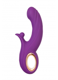 Фиолетовый вибратор Julli с функций Up Down - 20,5 см. - JOS купить в Тамбове с доставкой в Orgasmix.ru Фиолетовый вибратор Julli с функций Up Down - 20,5 см. - JOS