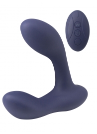 Синий массажер простаты с двумя моторами P-Bliss - Lola Games - в Тамбове купить с доставкой