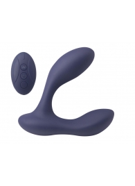 Синий массажер простаты с двумя моторами P-Bliss - Lola Games - в Тамбове купить с доставкой
