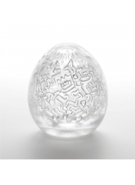 Мастурбатор-яйцо Keith Haring EGG PARTY - Tenga - в Тамбове купить с доставкой
