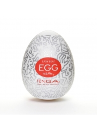 Мастурбатор-яйцо Keith Haring EGG PARTY - Tenga - в Тамбове купить с доставкой