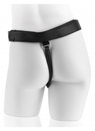 Страпон на виниловых трусиках Strap-on Harness Cock - 17,8 см. - Pipedream - купить с доставкой в Тамбове