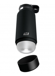 Черный мастурбатор в виде бутылки Fap Flask - Pipedream - в Тамбове купить с доставкой