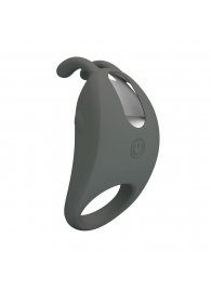 Серое эрекционное кольцо с вибрацией Master Ring - Baile - в Тамбове купить с доставкой