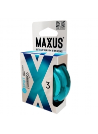 Презервативы Maxus G spot с двойной спиралью - 3 шт. - Maxus - купить с доставкой в Тамбове
